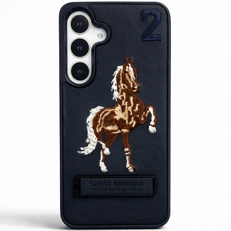 Stallion Leather Case Samsung Galaxy S24/S25 - Blue