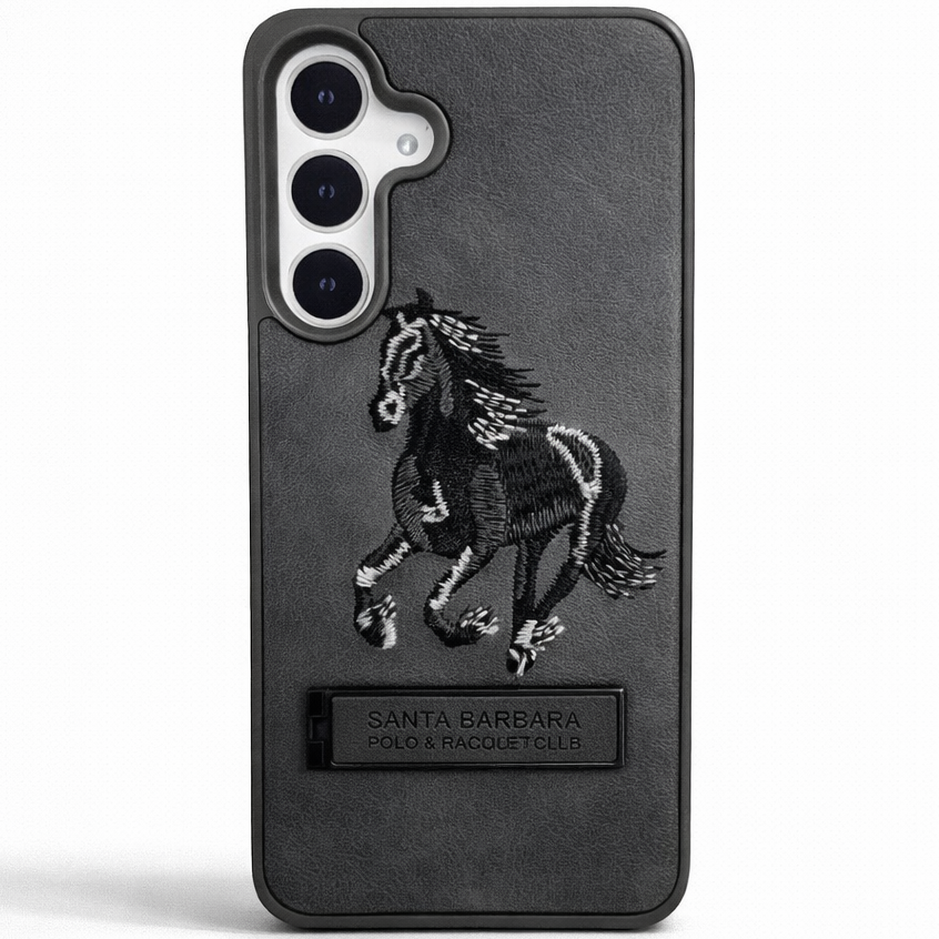 Stallion Leather Case Samsung Galaxy S25 FE - Grey