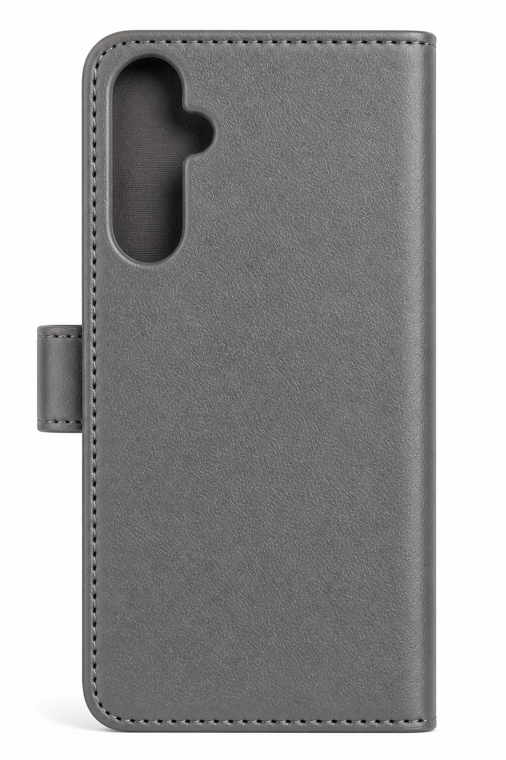 RichBoss Leather Folio Case for Samsung Galaxy S24 FE - Grey