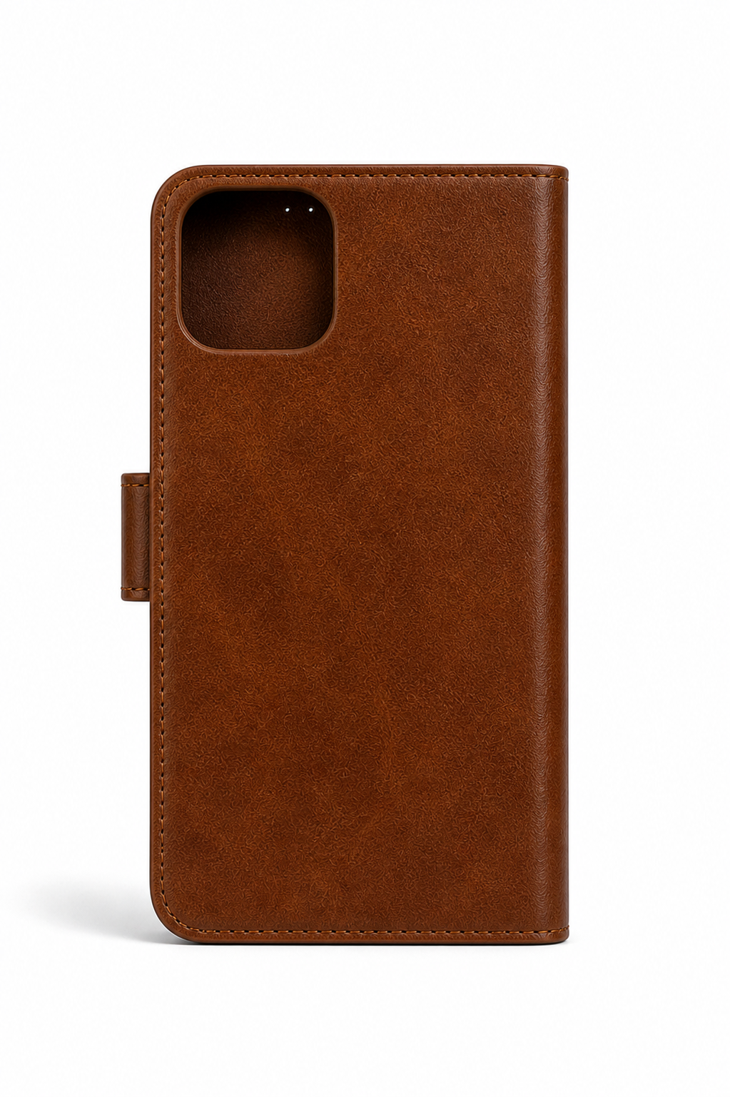 RichBoss Leather Folio Case for iPhone 12 Pro Max - Brown