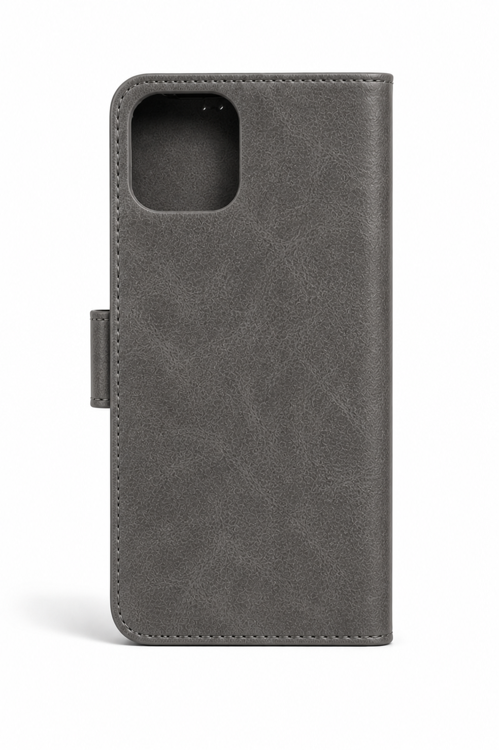 RichBoss Leather Folio Case for iPhone 12 Pro Max - Grey