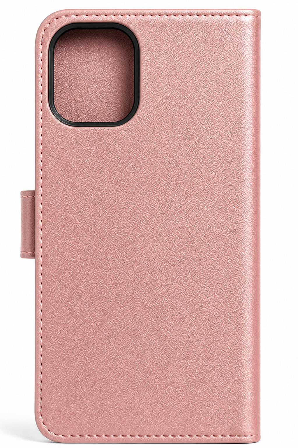 RichBoss Leather Folio Case for iPhone 14 Pro Max - Pink
