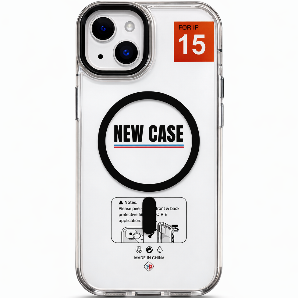 MagClear Case for iPhone 15 - Black