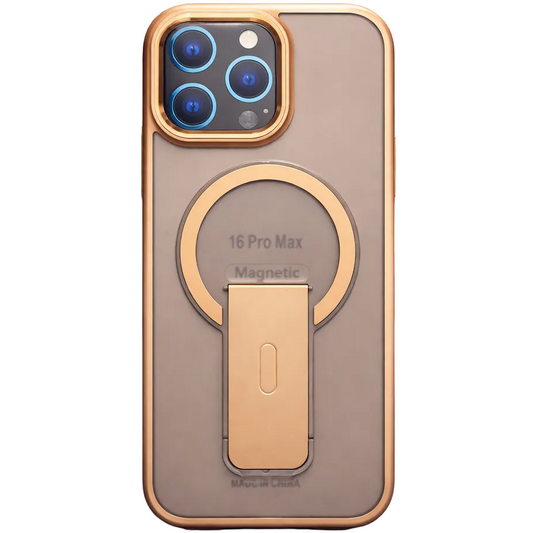 Mag SnapStand Gold iPhone 16 Pro Max Case