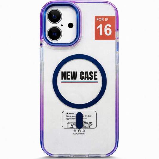 MagClear Case for iPhone 16 - Navy Blue