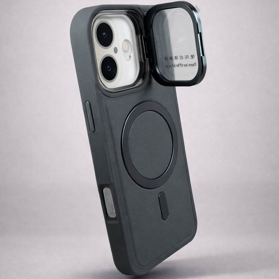 LensGuard MagSafe Case for iPhone 16 - Grey