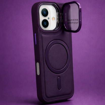 LensGuard MagSafe Case for iPhone 16 - Purple