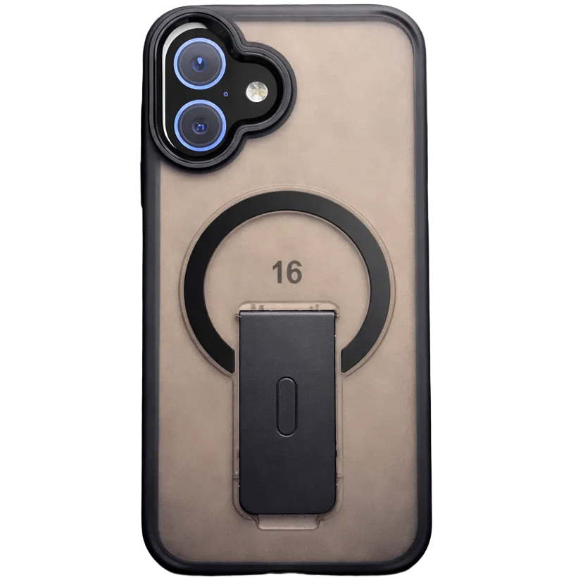 Mag SnapStand Beige iPhone 16 Case