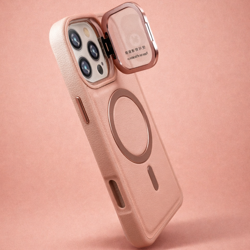 LensGuard MagSafe Case for iPhone 16 Pro - Pink