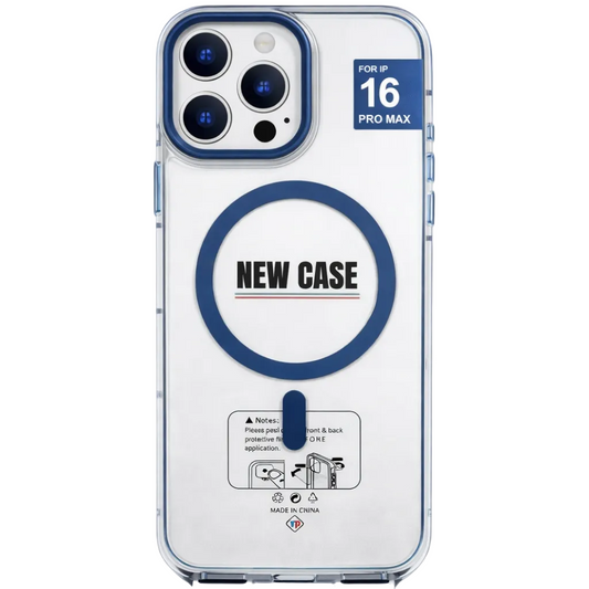 MagClear Case for iPhone 16 Pro Max - Navy Blue