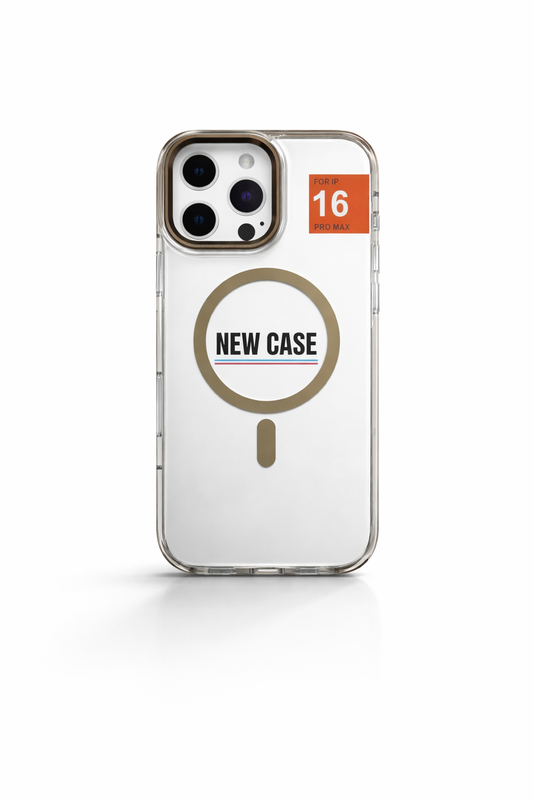 MagClear Case for iPhone 16 Pro Max - Gold