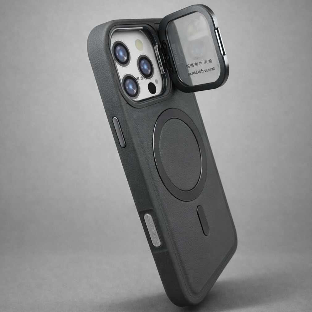 LensGuard MagSafe Case for iPhone 16 Pro Max - Grey