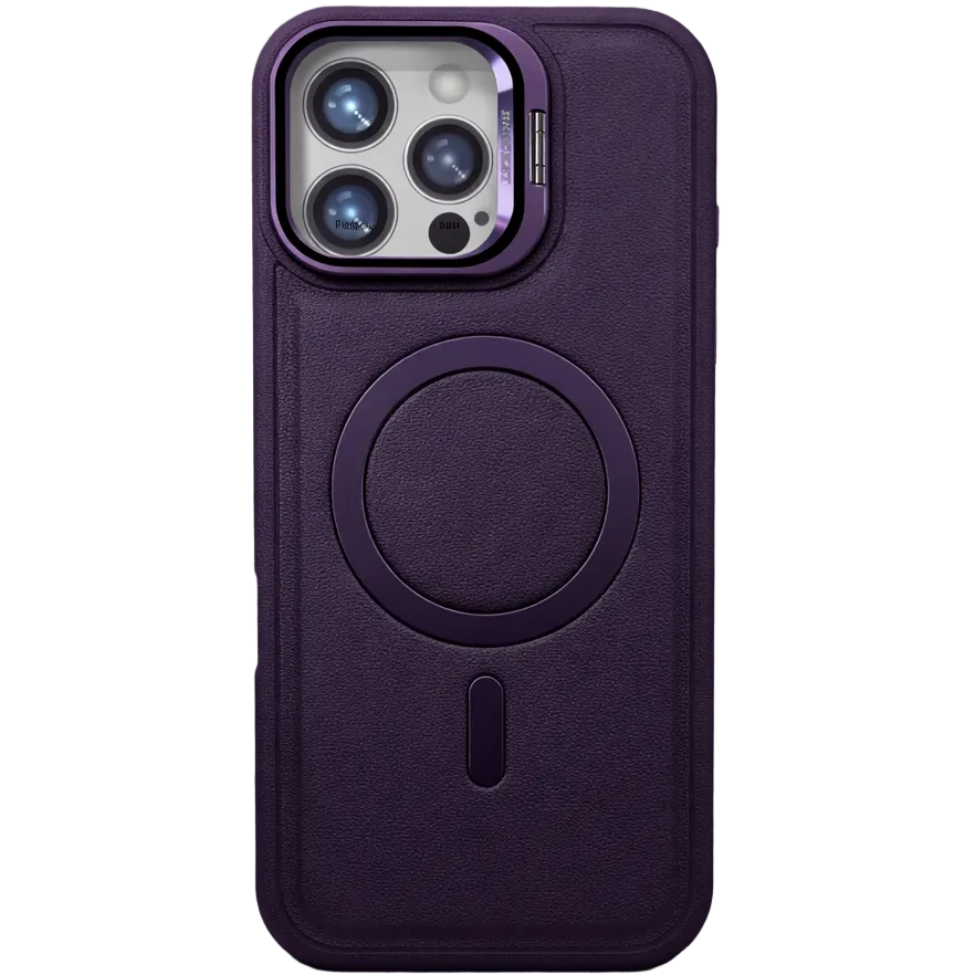 LensGuard MagSafe Case for iPhone 16 Pro Max - Purple