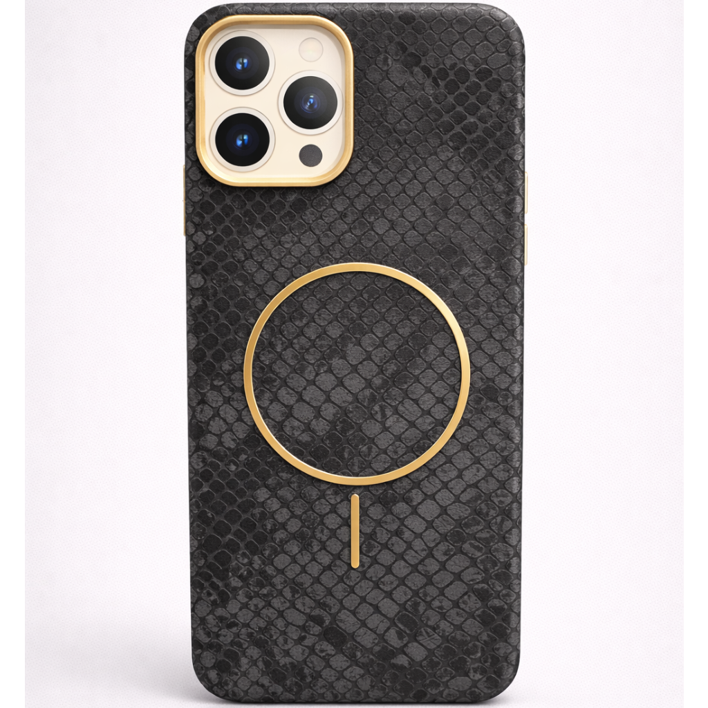 LuxeMag iphone 16 pro max black case