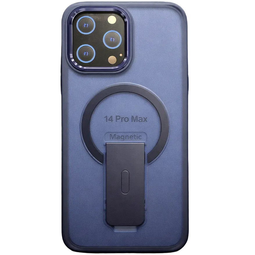 Mag SnapStand Blue iPhone 14 Pro Max Case