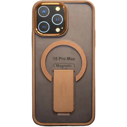Mag SnapStand Taupe iPhone 15 Pro Max Case