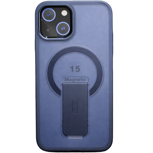 Mag SnapStand Blue iPhone 15 Case