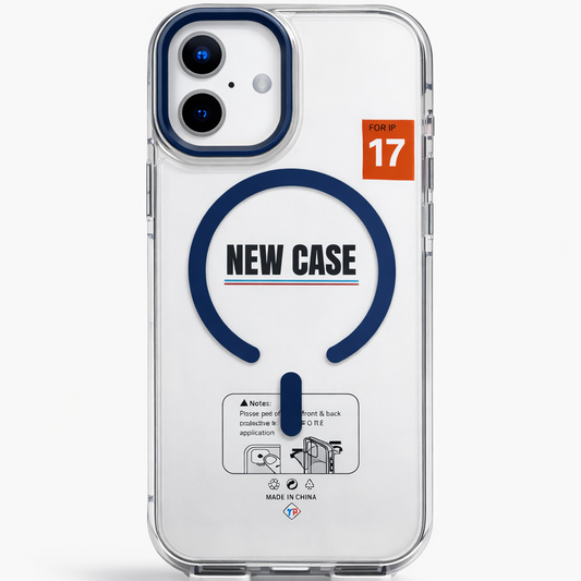 MagClear Case for iPhone 17 - Navy Blue