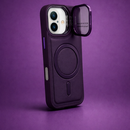 LensGuard MagSafe Case for iPhone 17 - Purple