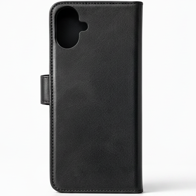 RichBoss Leather Folio Case for iPhone 17 - Black