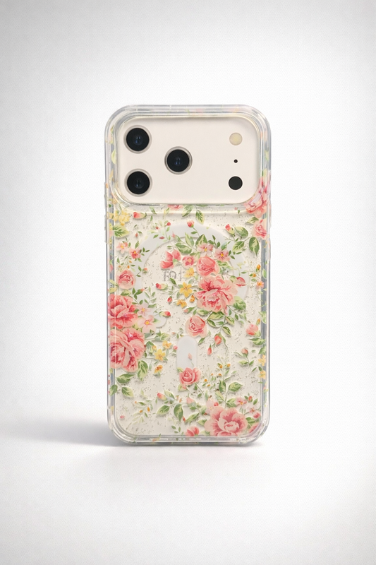 Gardenia Mag iPhone 17 Pro Case Spring Garden