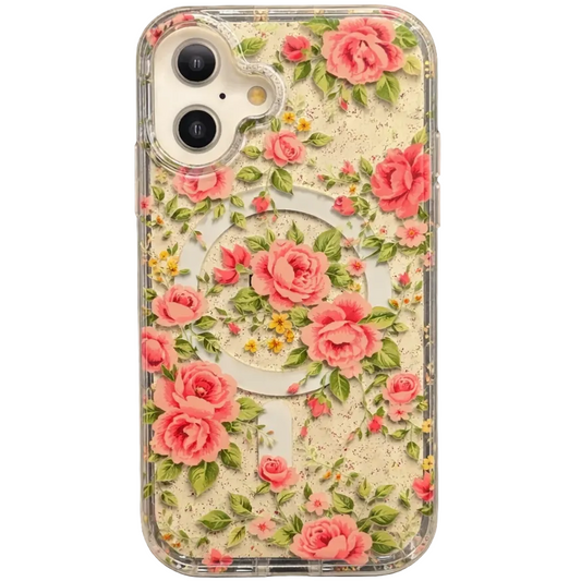 Gardenia Mag iPhone 16 Case Spring Garden
