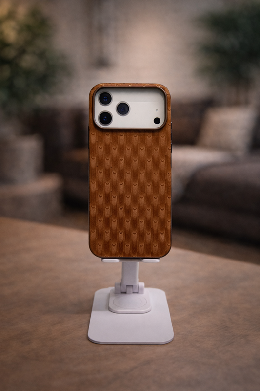 NovScale Mag iPhone 17 Pro Case Brown