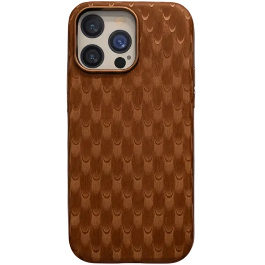 NovScale Mag iPhone 15 Pro Max Case Brown