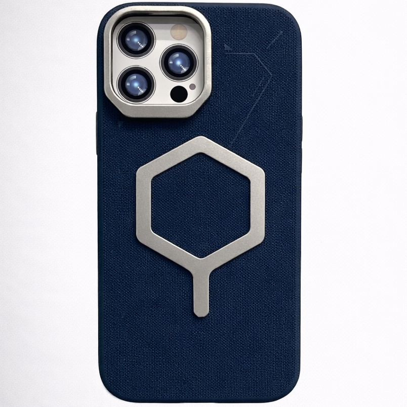 HexaGuard Mag Case for iPhone 16 Pro - Navy Blue