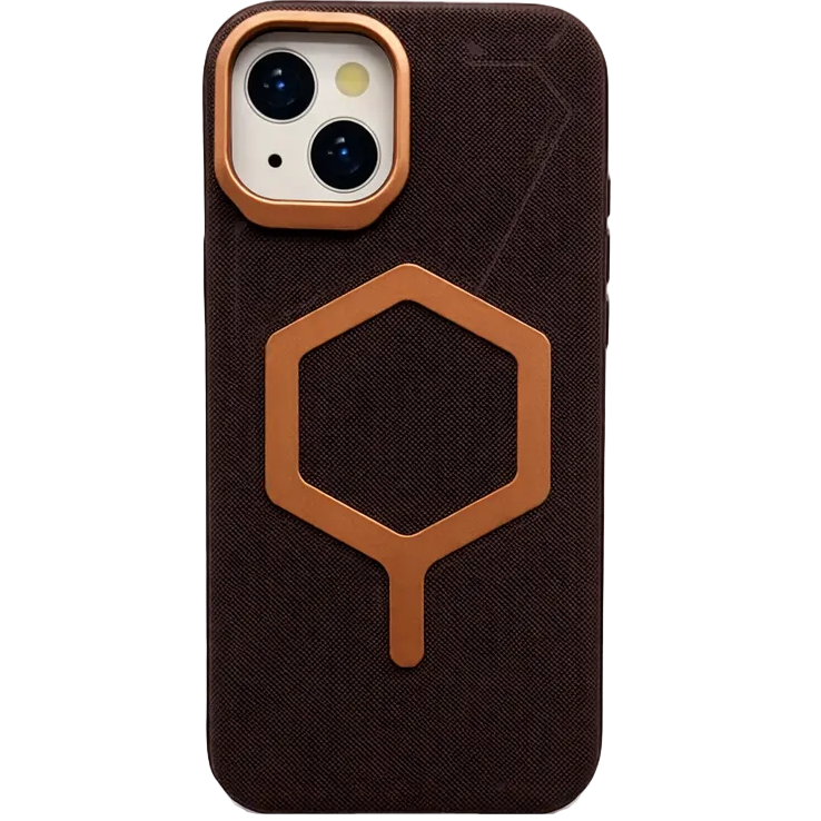 HexaGuard Mag Case for iPhone 15 - Dark Brown