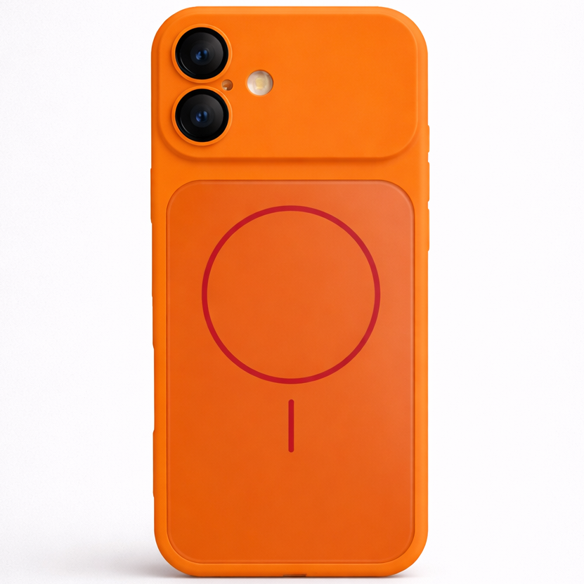 HaloMag iPhone 17 Case Orange