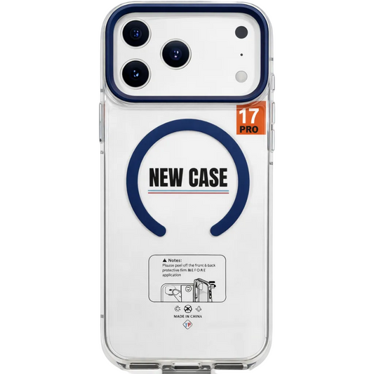 MagClear Case for iPhone 17 Pro - Navy Blue
