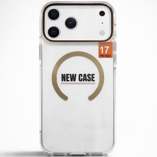 MagClear Case for iPhone 17 Pro Max - Gold