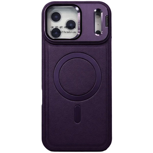 LensGuard MagSafe Case for iPhone 17 Pro Max - Purple