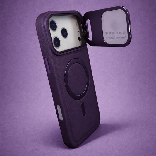 LensGuard MagSafe Case for iPhone 17 Pro Max - Purple
