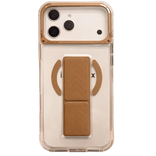 CoreStand White iPhone 17 Pro Max Case - Golden Edition