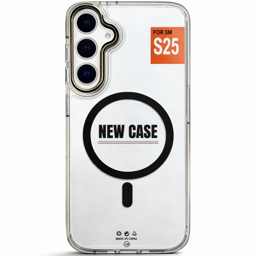 MagClear Case for Samsung Galaxy S25 - Black