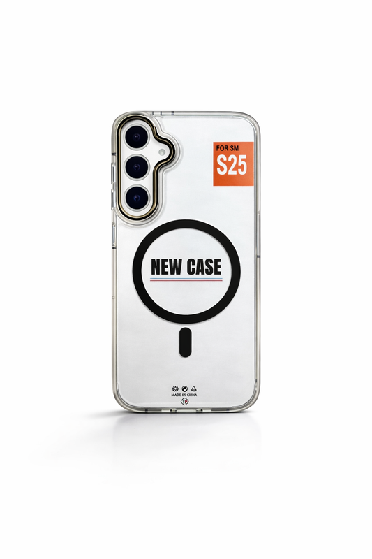 MagClear Case for Samsung Galaxy S25 - Black