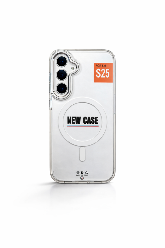 MagClear Case for Samsung Galaxy S25 - White