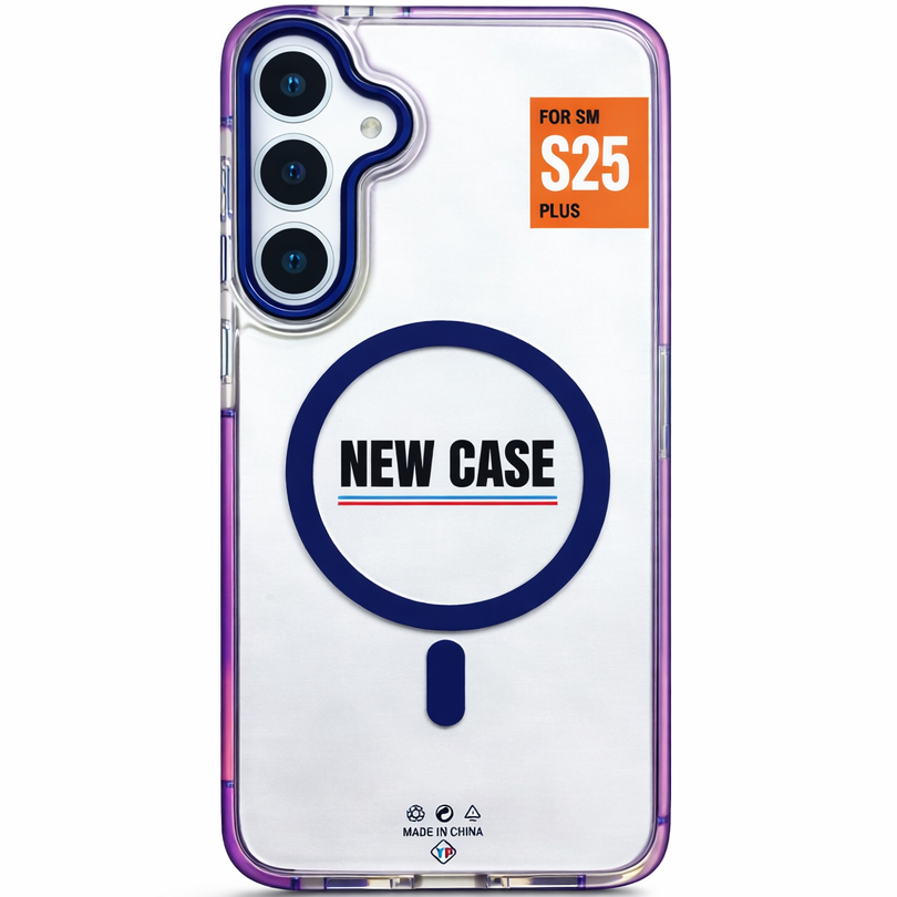 MagClear Case for Samsung Galaxy S25 Plus - Navy Blue