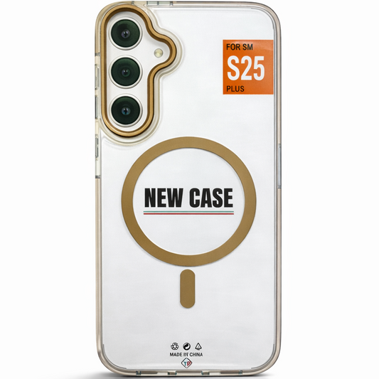 MagClear Case for Samsung Galaxy S25 Plus - Gold