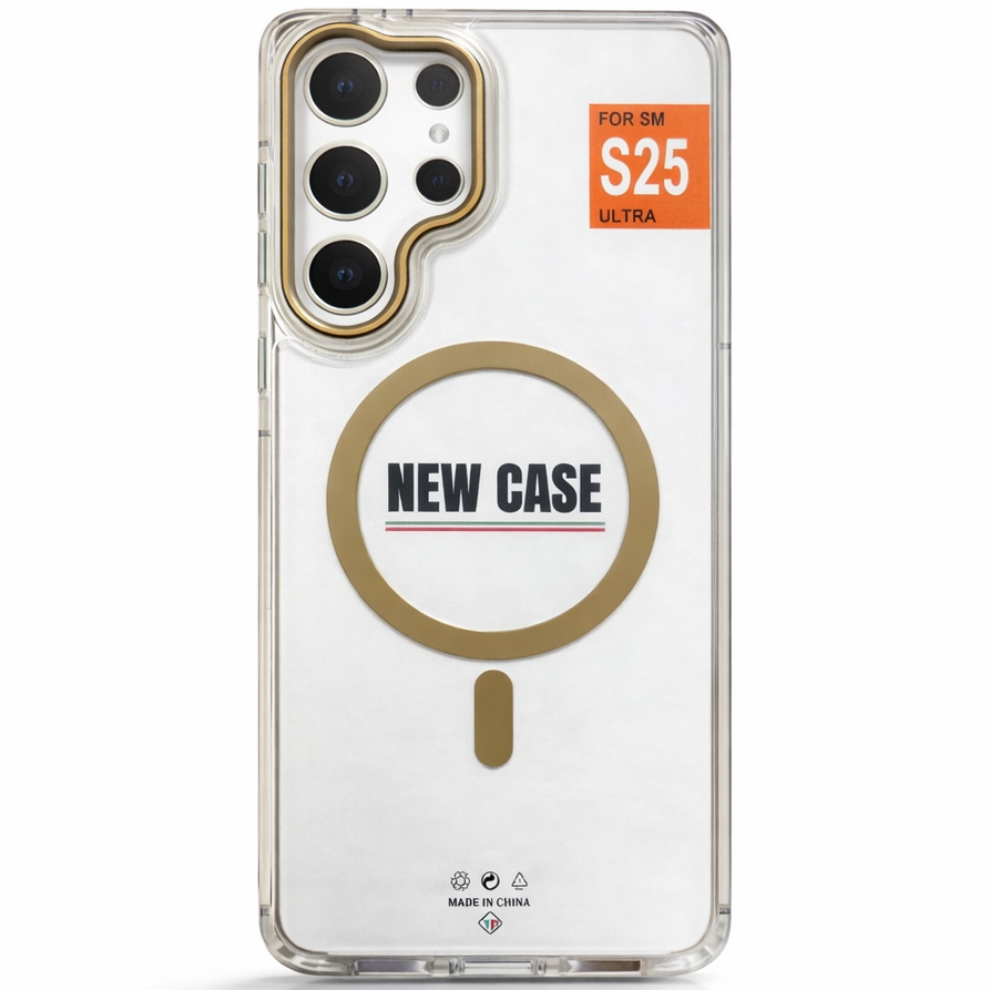 MagClear Case for Samsung Galaxy S25 Ultra - Gold