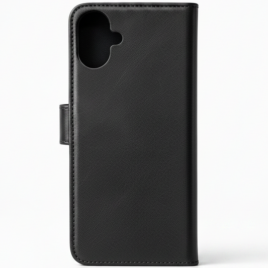 RichBoss Leather Folio Case for Samsung Galaxy A07 - Black