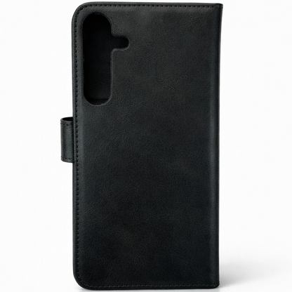 RichBoss Leather Folio Case for Samsung Galaxy A17 - Black