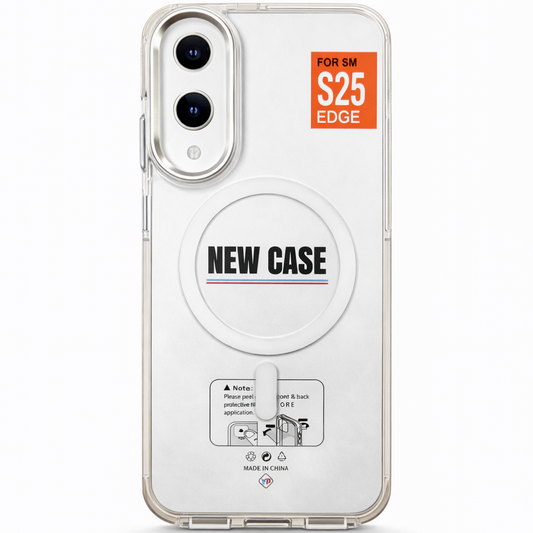 MagClear Case for Samsung Galaxy S25 Edge - White