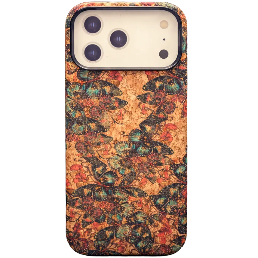 Aibelv Mag iPhone 17 Pro Max Maple Leaf Floral Case