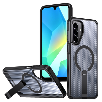 Mesh Magnetic Support kick stand case L01 Samsung A16/A17