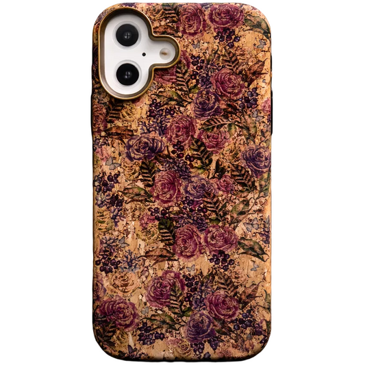 Aibelv Mag iPhone 17 Pink Floral Art Case