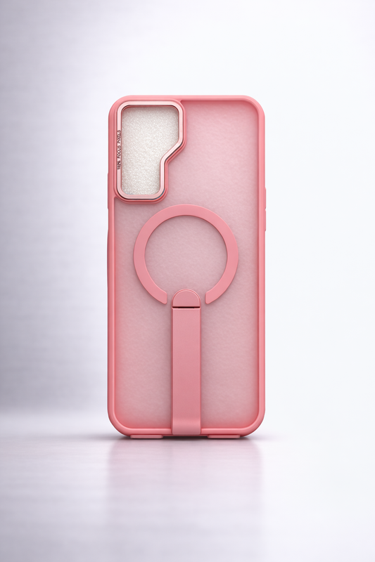 Focus KickStand Case for Samsung S25 - Pink