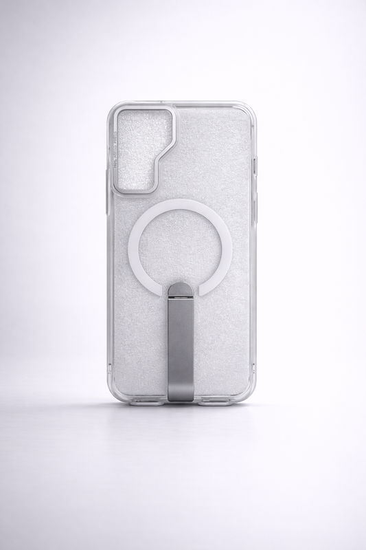 Focus KickStand Case for Samsung S25 - White